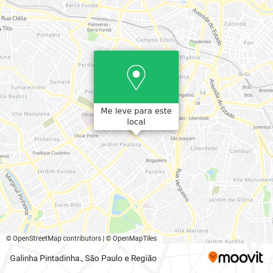 Galinha Pintadinha. mapa