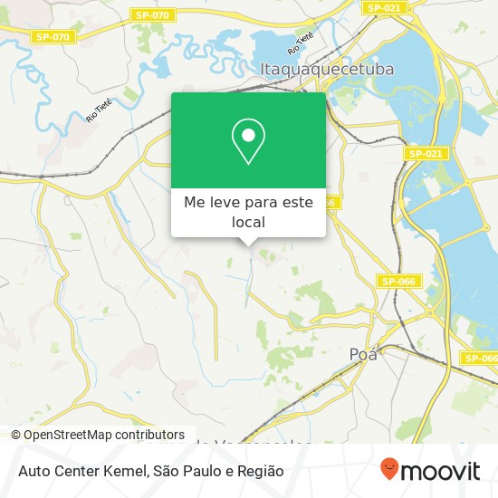 Auto Center Kemel mapa