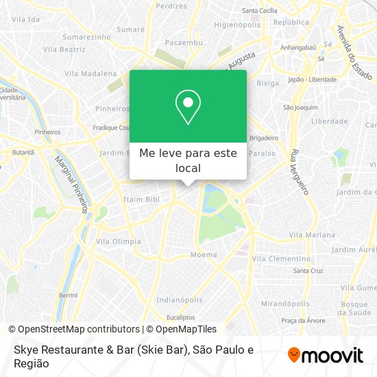 Skye Restaurante & Bar (Skie Bar) mapa
