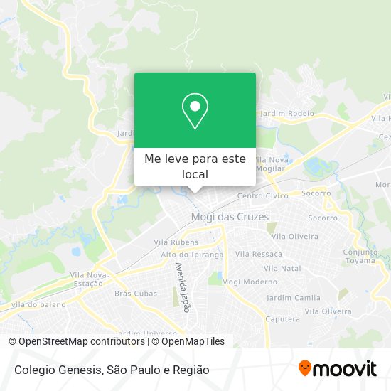 Colegio Genesis mapa