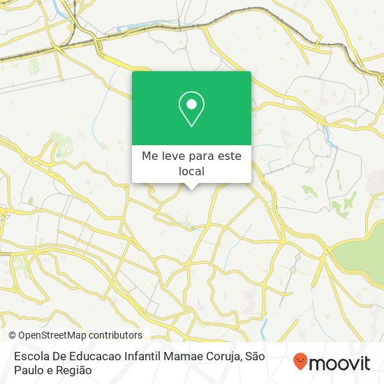 Escola De Educacao Infantil Mamae Coruja mapa
