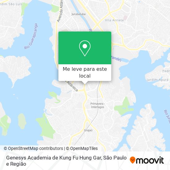 Genesys Academia de Kung Fu Hung Gar mapa