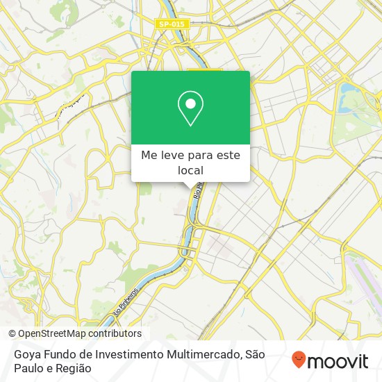 Goya Fundo de Investimento Multimercado mapa