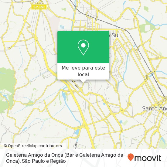 Galeteria Amigo da Onça (Bar e Galeteria Amigo da Onca) mapa