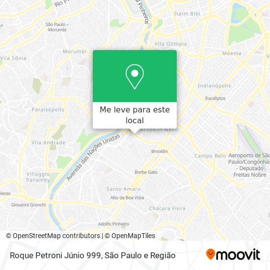Roque Petroni Júnio 999 mapa