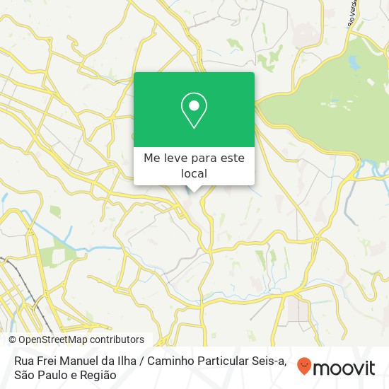 Rua Frei Manuel da Ilha / Caminho Particular Seis-a mapa