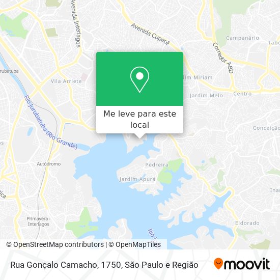 Rua Gonçalo Camacho, 1750 mapa