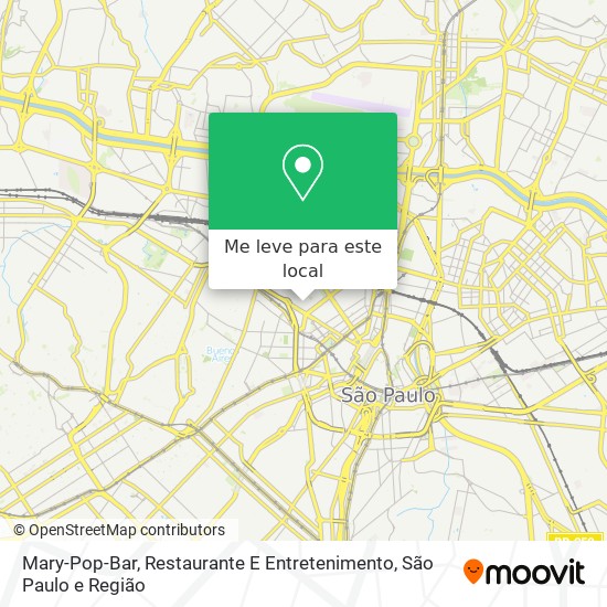 Mary-Pop-Bar, Restaurante E Entretenimento mapa