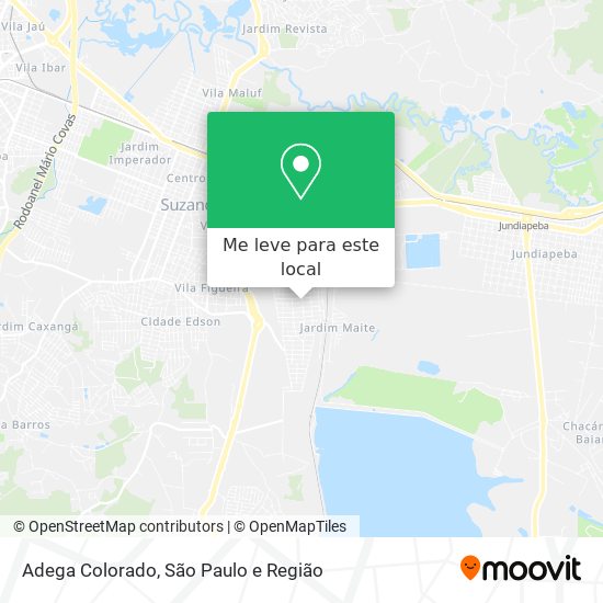 Adega Colorado mapa