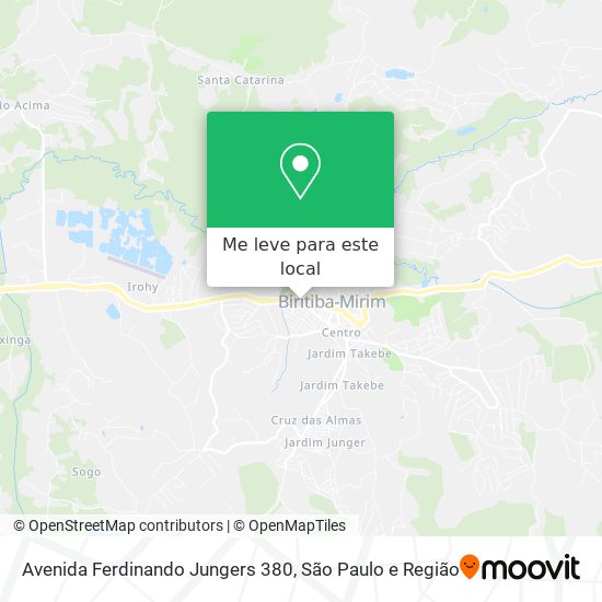 Avenida Ferdinando Jungers 380 mapa