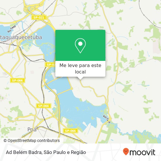 Ad Belém Badra mapa