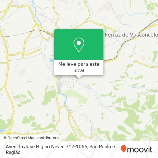 Avenida José Higino Neves 717-1065 mapa