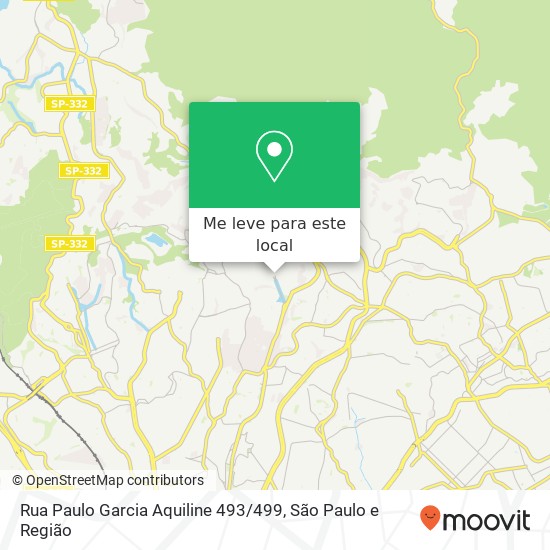 Rua Paulo Garcia Aquiline 493 / 499 mapa