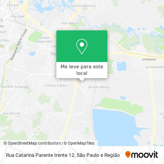 Rua Catarina Parente Irente 12 mapa