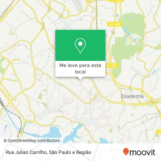 Rua Juliao Carrilho mapa