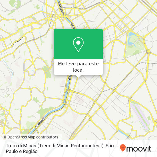 Trem di Minas (Trem di Minas Restaurantes I) mapa