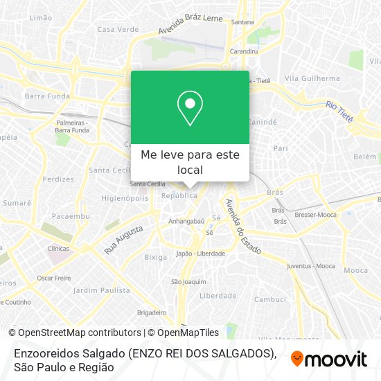 Enzooreidos Salgado (ENZO REI DOS SALGADOS) mapa