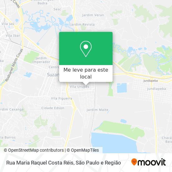 Rua Maria Raquel Costa Réis mapa