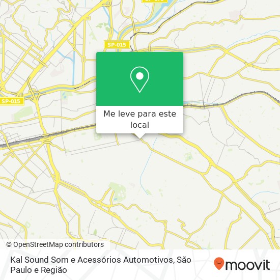 Kal Sound Som e Acessórios Automotivos mapa