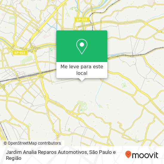 Jardim Analia Reparos Automotivos mapa