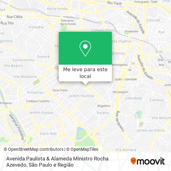 Como chegar até Avenida Paulista & Alameda Ministro Rocha Azevedo em ...