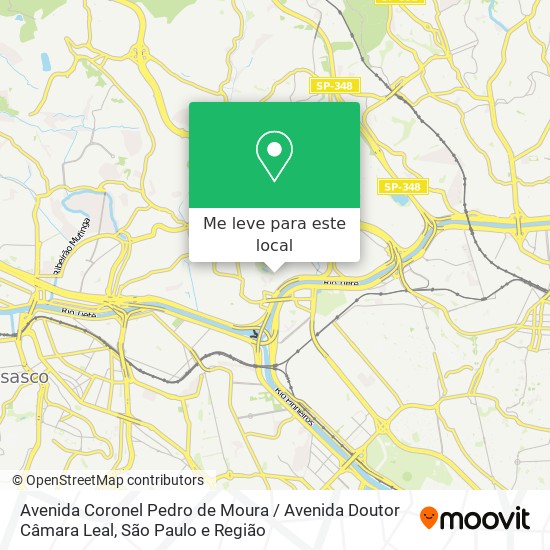 Avenida Coronel Pedro de Moura / Avenida Doutor Câmara Leal mapa