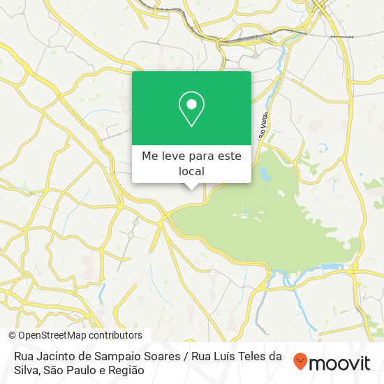Rua Jacinto de Sampaio Soares / Rua Luís Teles da Silva mapa