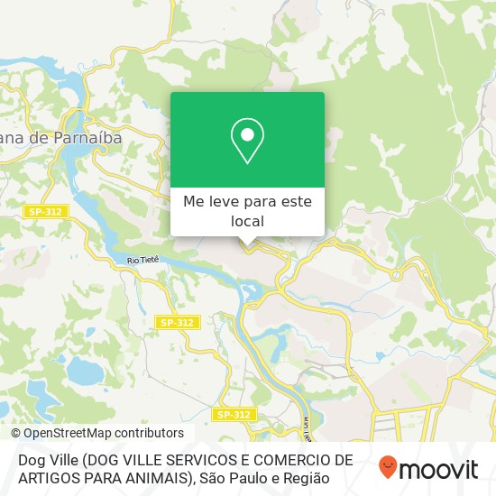 Dog Ville (DOG VILLE SERVICOS E COMERCIO DE ARTIGOS PARA ANIMAIS) mapa