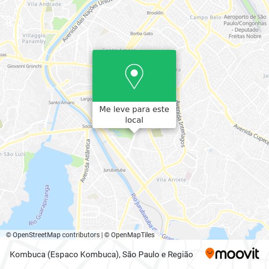 Kombuca (Espaco Kombuca) mapa
