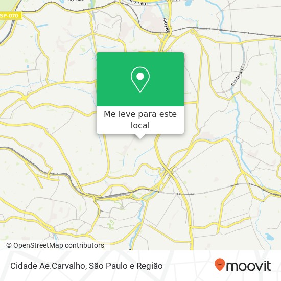 Cidade Ae.Carvalho mapa