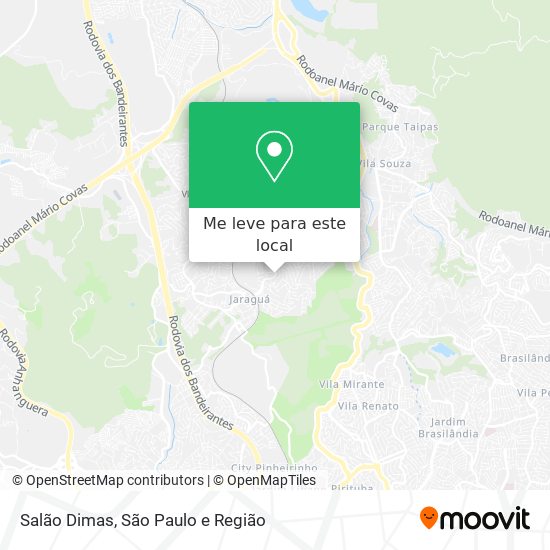 Salão Dimas mapa