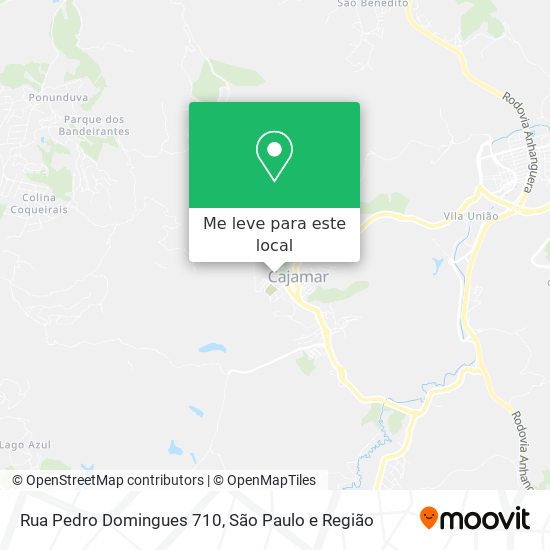 Rua Pedro Domingues 710 mapa