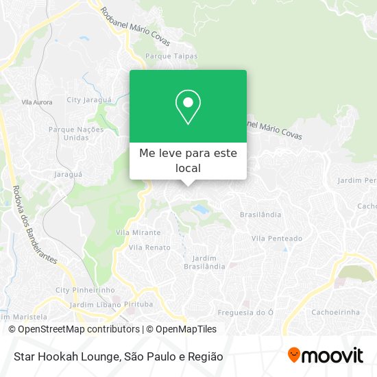 Star Hookah Lounge mapa