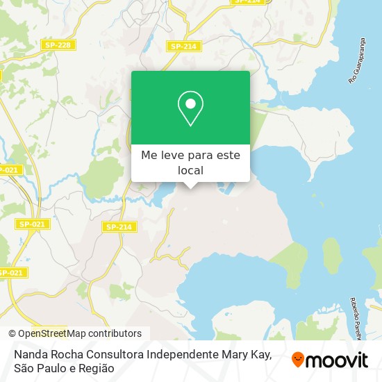 Nanda Rocha Consultora Independente Mary Kay mapa