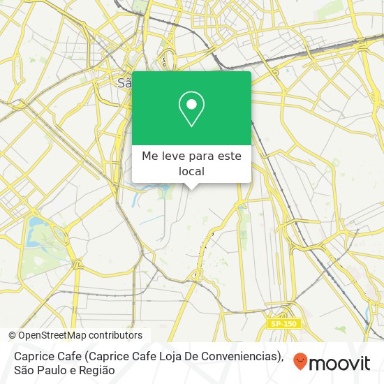 Caprice Cafe (Caprice Cafe Loja De Conveniencias) mapa