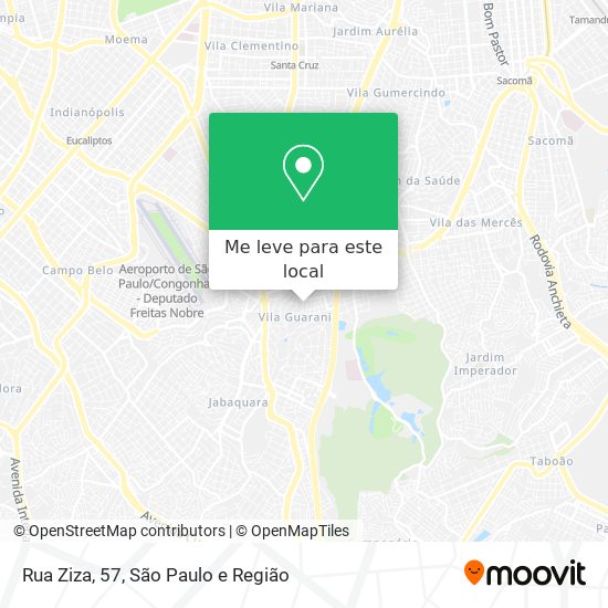 Rua Ziza, 57 mapa