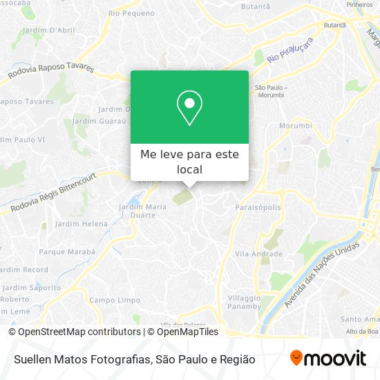 Suellen Matos Fotografias mapa