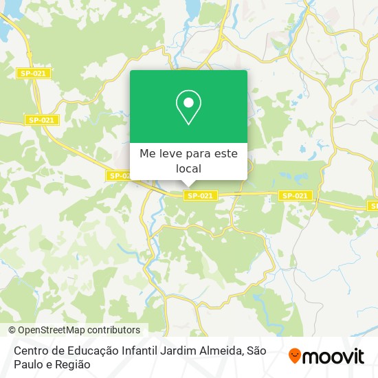 Centro de Educação Infantil Jardim Almeida mapa