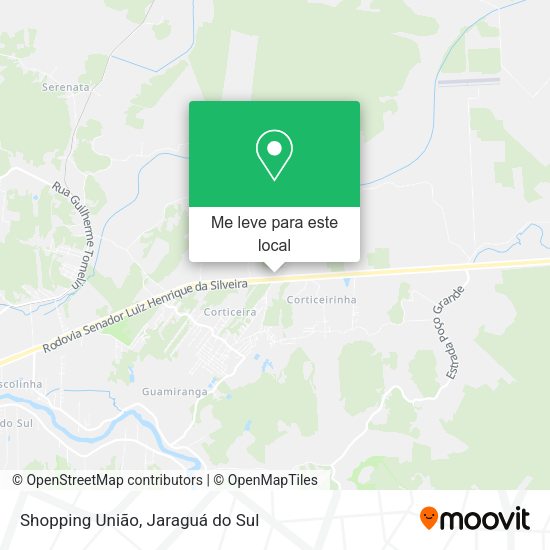 Shopping União mapa