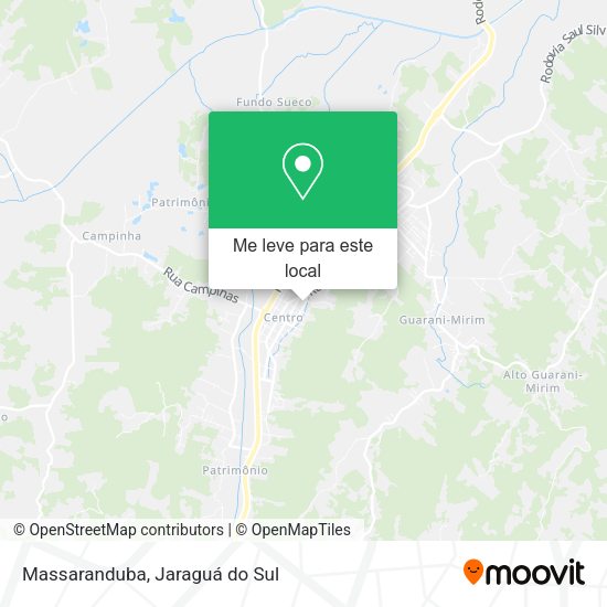 Massaranduba mapa