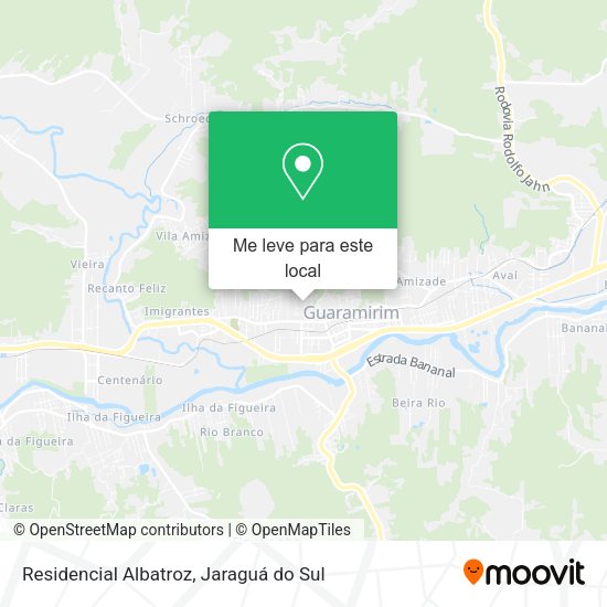 Residencial Albatroz mapa