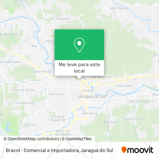 Bracol - Comercial e Importadora mapa