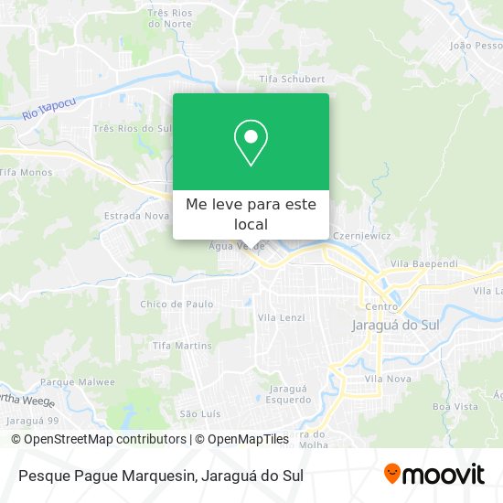 Pesque Pague Marquesin mapa