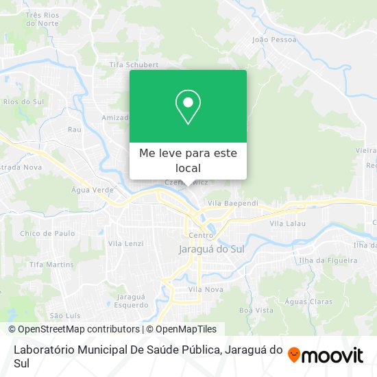 Laboratório Municipal De Saúde Pública mapa