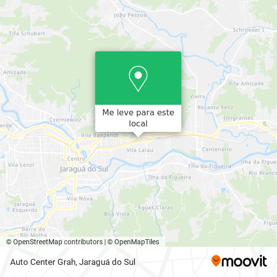 Auto Center Grah mapa