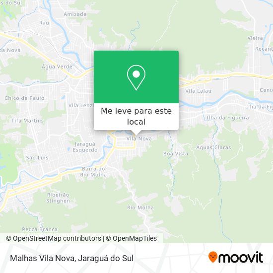 Malhas Vila Nova mapa