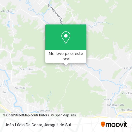 João Lúcio Da Costa mapa