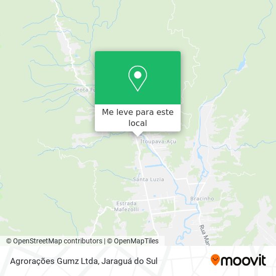 Agrorações Gumz Ltda mapa