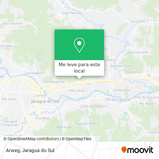 Arweg mapa