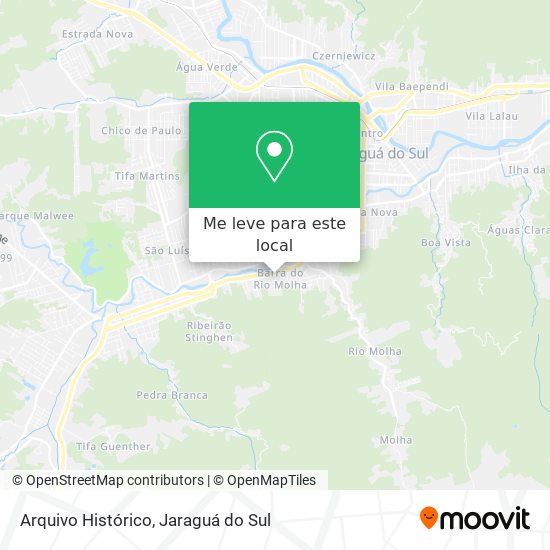 Arquivo Histórico mapa